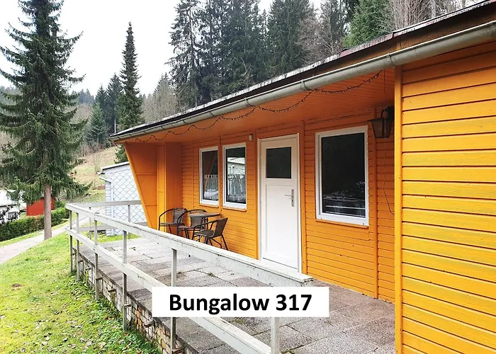 Ferienhaeuser & Bungalows - Naturcamp Meyersgrund Im Thueringer Wald